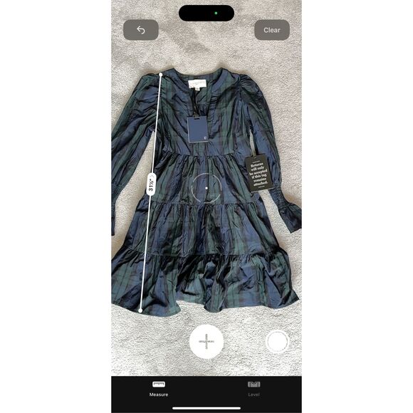 NWT Pomander Place Blackwatch Kenzo Plaid Mini Dress, XS $198 - Picture 5 of 9